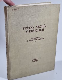 Štátný archív v Košiciach II