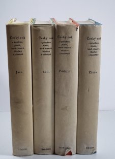 Český rok v pohádkách, písních, hrách a tancích, říkadlech a hádankách 1-4 ( Jaro + Léto+ Podzim + Zima )