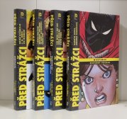 Před Strážci 1-4 (komplet) - vázané - Minutemani / Hedvábný přízrak + Komediant / Rorschach + Sůva / Dr. Manhattan + Ozymandias / Karmínový korzár 