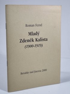 Mladý Zdeněk Kalista (1900-1919)