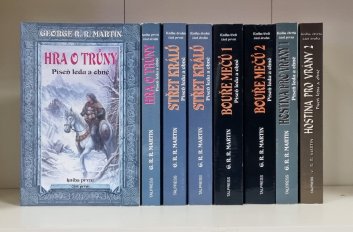 Hra o trůny 1-4 (8 svazků) - 1. vydání