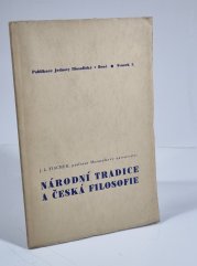 Národní tradice a česká filosofie - Úkoly a výzvy