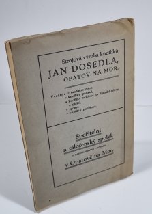 Jubilejní památník Opatova na Moravě 1540-1940