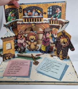 Jak se lev zatoulal (prostorové obrázky)