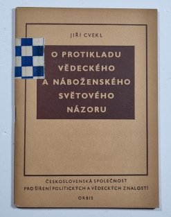 O protikladu vědeckého a náboženského světového názoru