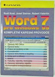Word 7 pro Windows 95 - Kompletní kapesní průvodce