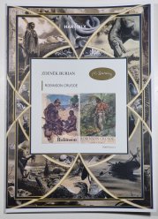 Zdeněk Burian Portfolio 4 : Robinson Crusoe (formát A3) - 