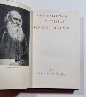 Lev Tolstoj - tragedie sexuální