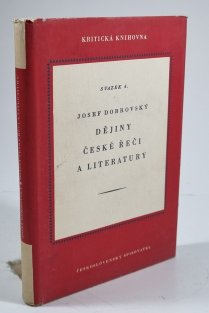 Dějiny české řeči a literatury