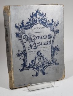 Manon Lescaut - Lyrisches drama in 4 acten (Clavierauszug mit tex)