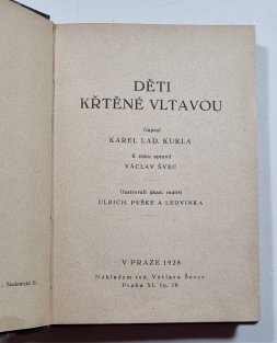 Děti křtěné Vltavou 