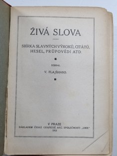 Živá slova