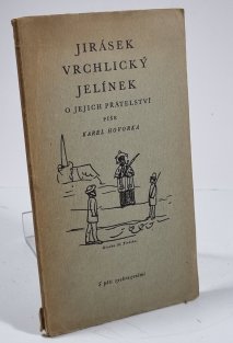 Jirásek, Vrchlický, Jelínek o jejich přátelství