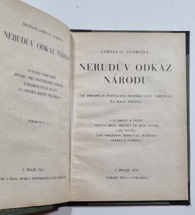 Nerudův odkaz národu