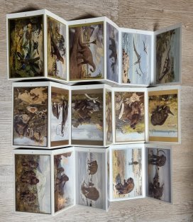 Zdeněk Burian - Leprelo Pravěk  I. + II. + III. (sada 3ks) - BONUS!!!