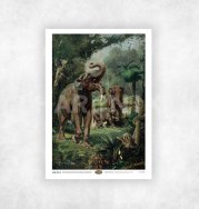 Zdeněk BURIAN - Deinotherium gigantissimum (1940) - A4  - 