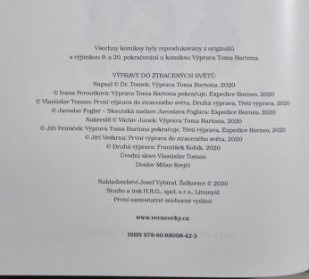 Výpravy do ztracených světů (1. vydání)