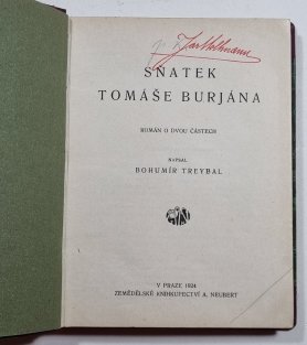 Sňatek Tomáše Burjána