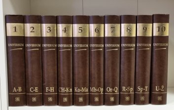 Universum  - všeobecná encyklopedie 1 - 10 (komplet + CD)