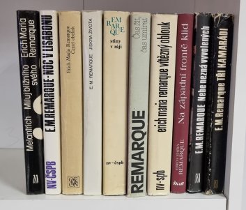 10x E. M. Remarque (konvolut)