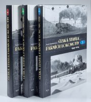 Česká stavba parních lokomotiv I.- III. (komplet) - 