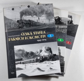 Česká stavba parních lokomotiv I.- III. (komplet)