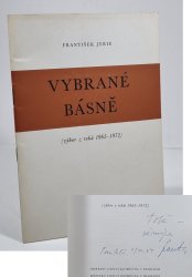 Vybrané básně (výbor z roků 1965-1972) - 