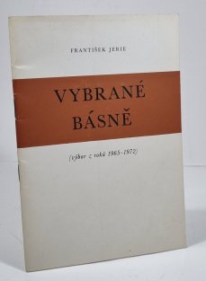 Vybrané básně (výbor z roků 1965-1972)
