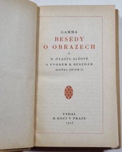Besedy o obrazech I. - O 