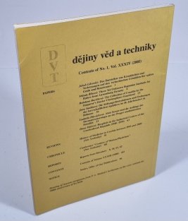 DVT - Dějiny věd a techniky 2001/1