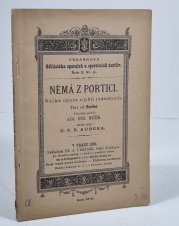 Němá z Portici - Velká opera o pěti jednáních