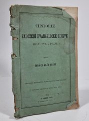 Historie založení evangelické církve - 