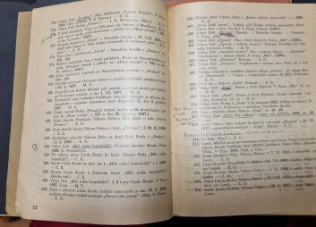 Výstava životního díla básníka Viktora Dyka - katalog