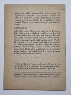 Svatý Antonín na Blatnické Hoře