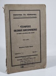 Těsnopisná obchodní korespondence - 116 dopisů se slovníčkem obch. zkratek