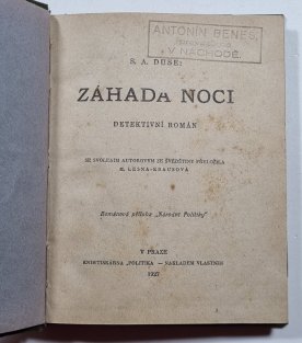Záhada noci