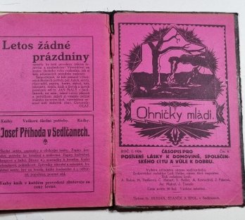 Ohníčky mládí roč. I. - 1924, číslo 4