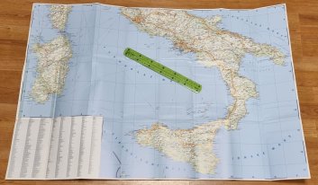 Automapa Itálie 1:1050000