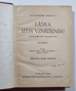 Láska mým vzkříšením!