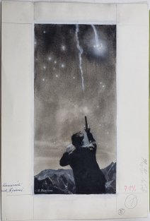 Originál ilustrace - Zdeněk Burian - Kamarádi z And 