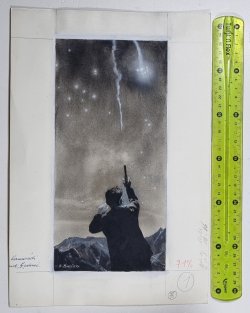 Originál ilustrace - Zdeněk Burian - Kamarádi z And 