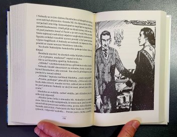 Originál ilustrace - Zdeněk Burian - NOBODY (R. Kraft)