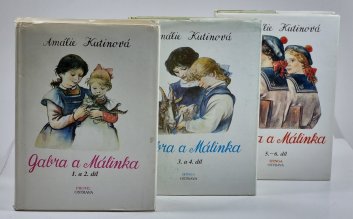 Gabra a Málinka 1. - 6. díl (tři svazky)