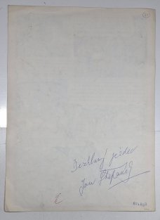 Štěpánek - originál kresby - Bezhlavý jezdec (str.61) - KOMETA 