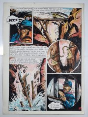 Štěpánek - originál kresby - Cesta kolem světa za 80 dní (str.59) - KOMETA  - 