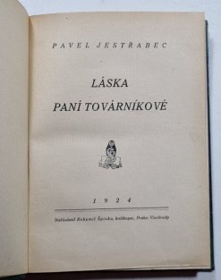 Láska paní továrníkové 