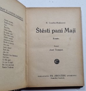 Štěstí paní Maji