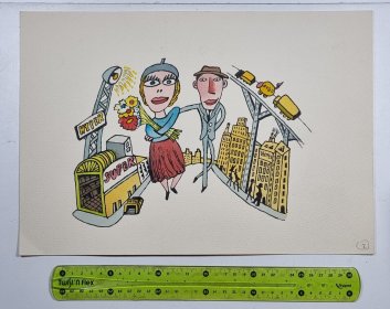 Originál ilustrace - Petr Poš  č. 2