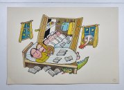 Originál ilustrace - Petr Poš  č. 5 - 