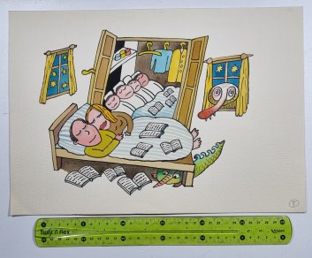 Originál ilustrace - Petr Poš  č. 5